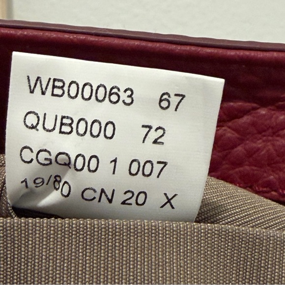 Furla Harper M leather shoulder bag Nirvana double handle Ciliegia - Picture 14 of 17